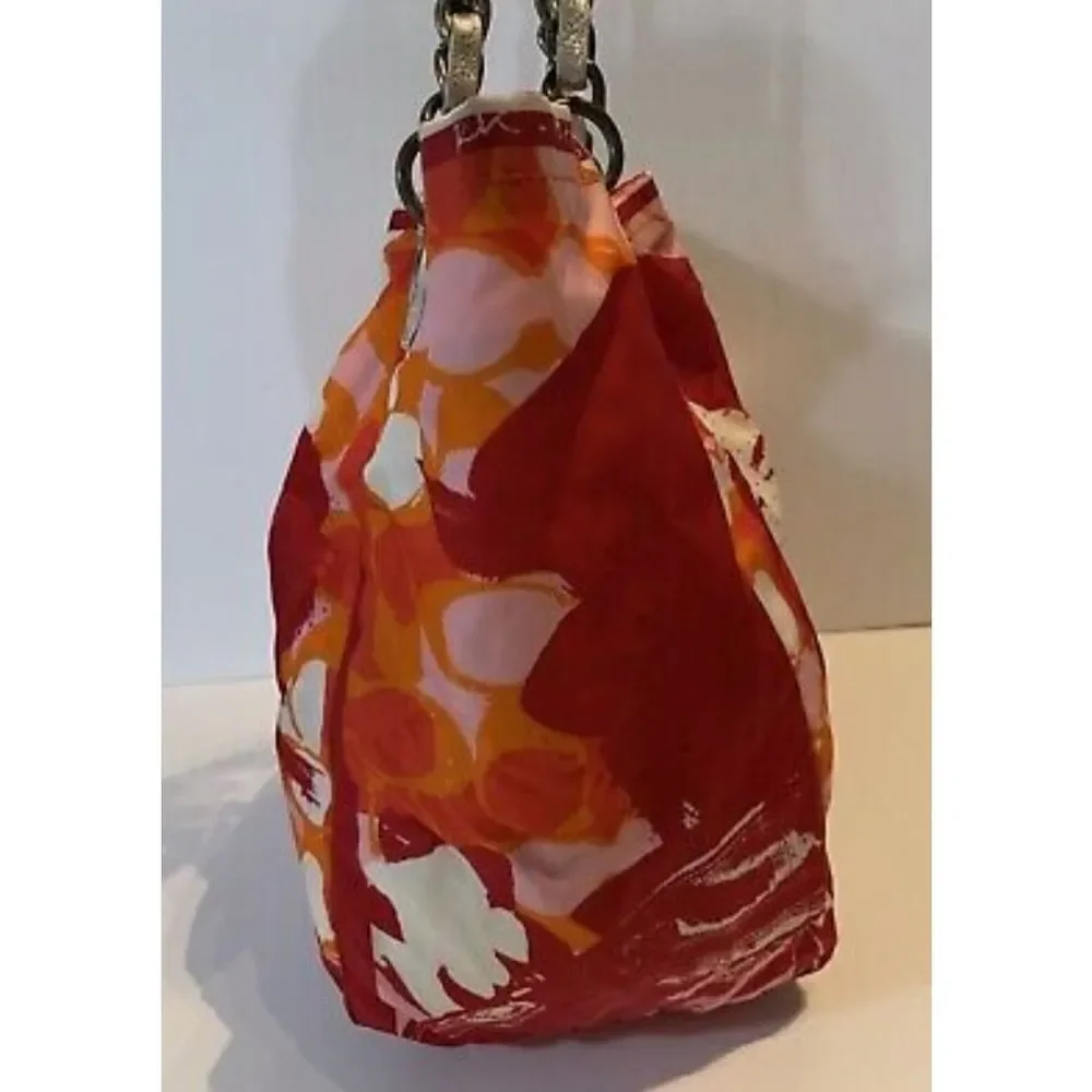 Rare Coach Laughing Girl Bucket Bag